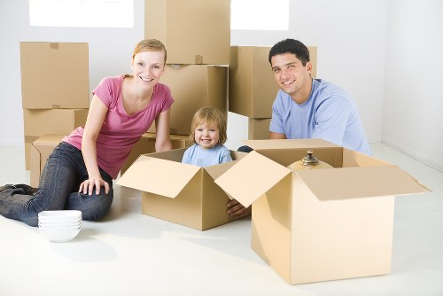 Man and van service helping with a Surrey home move