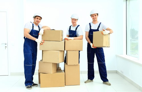 Experienced Surrey movers managing a residential move
